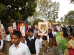 SRI RAMAKRISHNA DEVA JANAMATITHI  PROCESSION 19-02-2015
